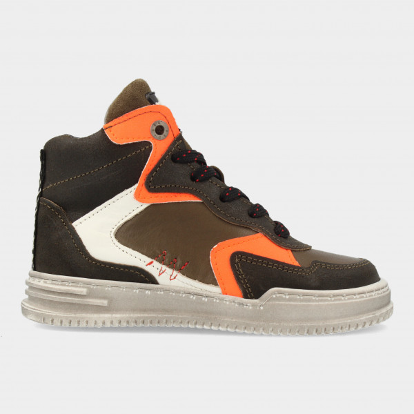 Hoge Groene Sneakers | Red-Rag 13641
