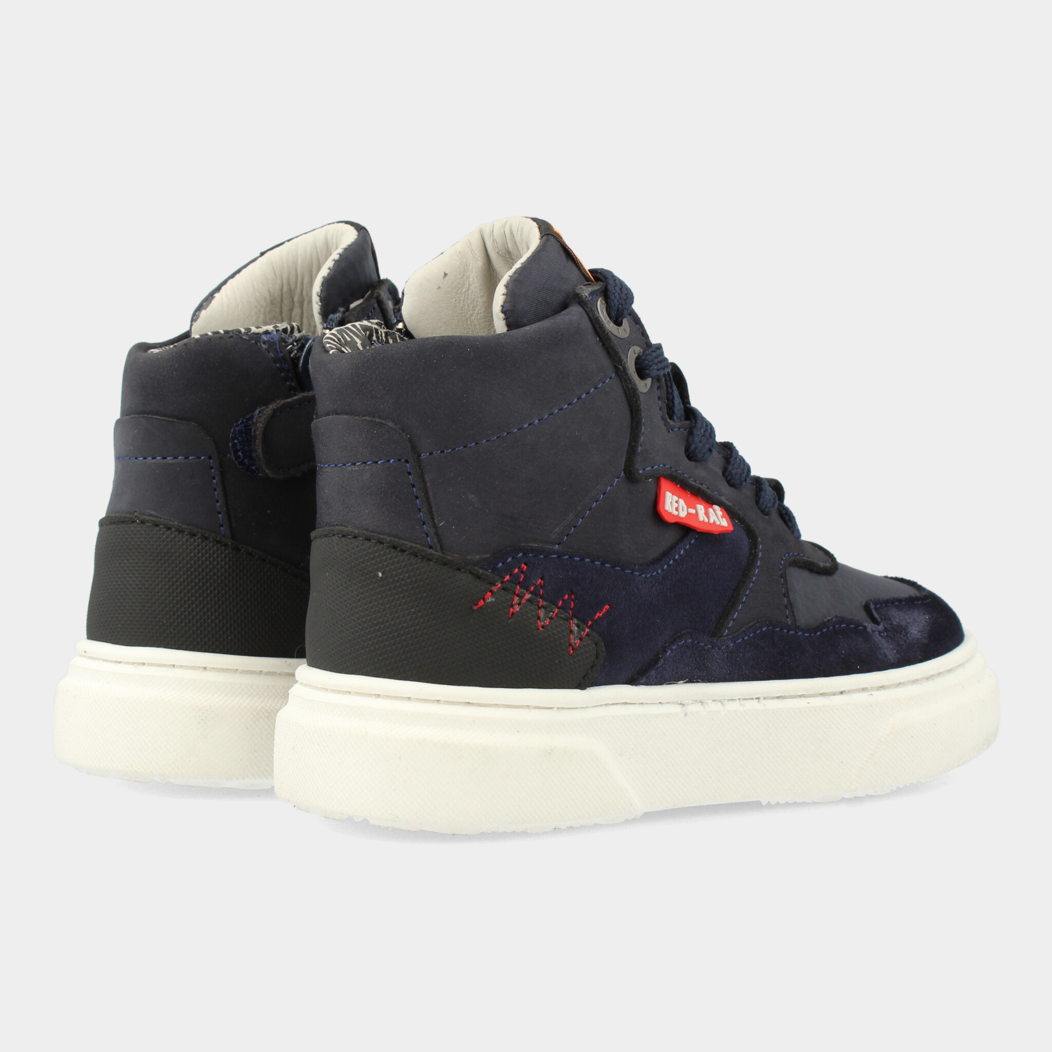sneakers red rag