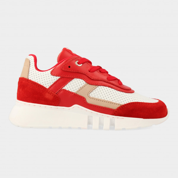 Rode Sneakers | Red-Rag 13613
