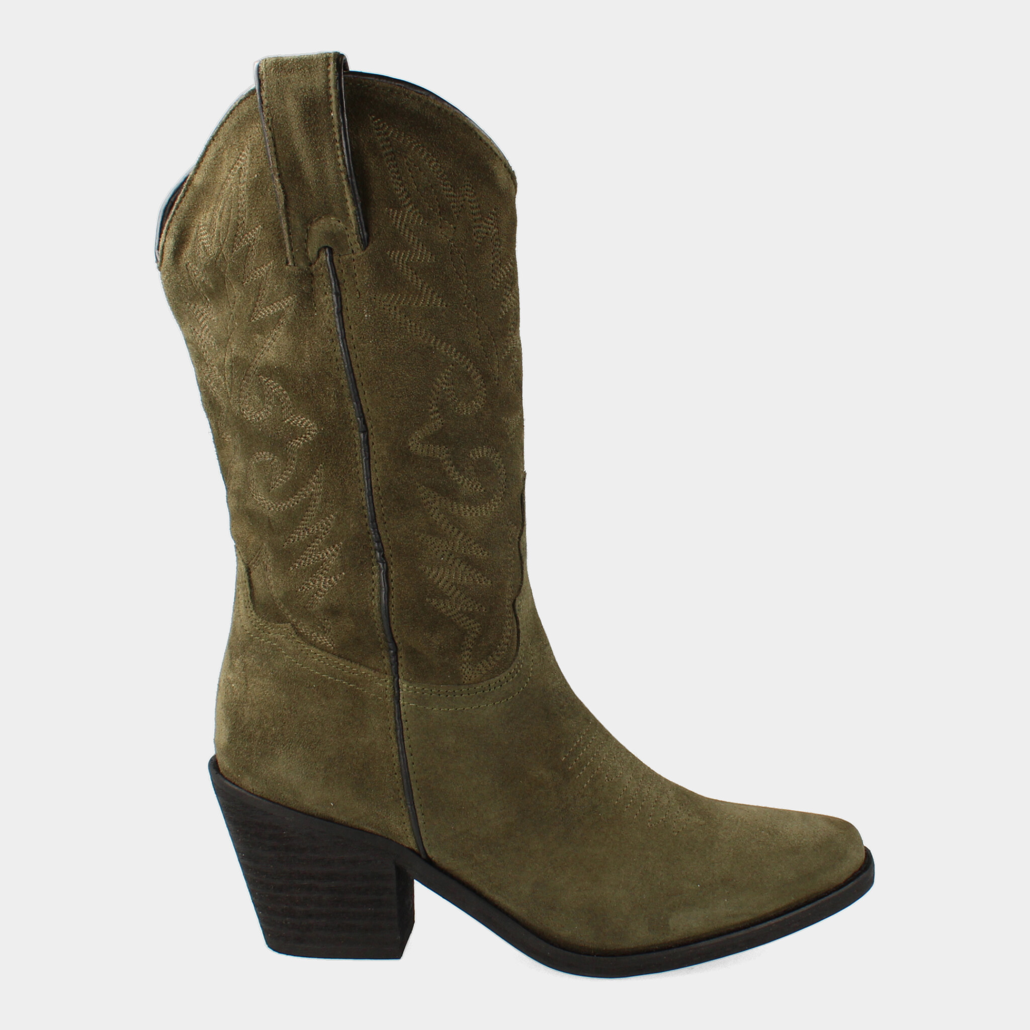 Groene Western Boots voor Dames 77370 | Red-Rag