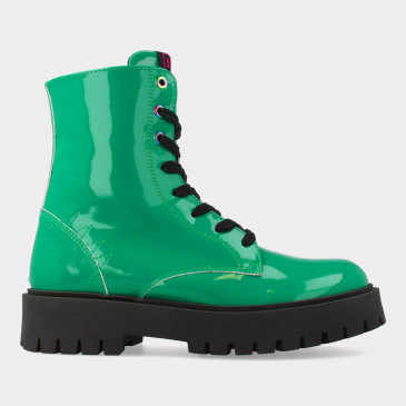 Groene biker boots | 12394