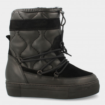 Zwarte snowboots | 74654