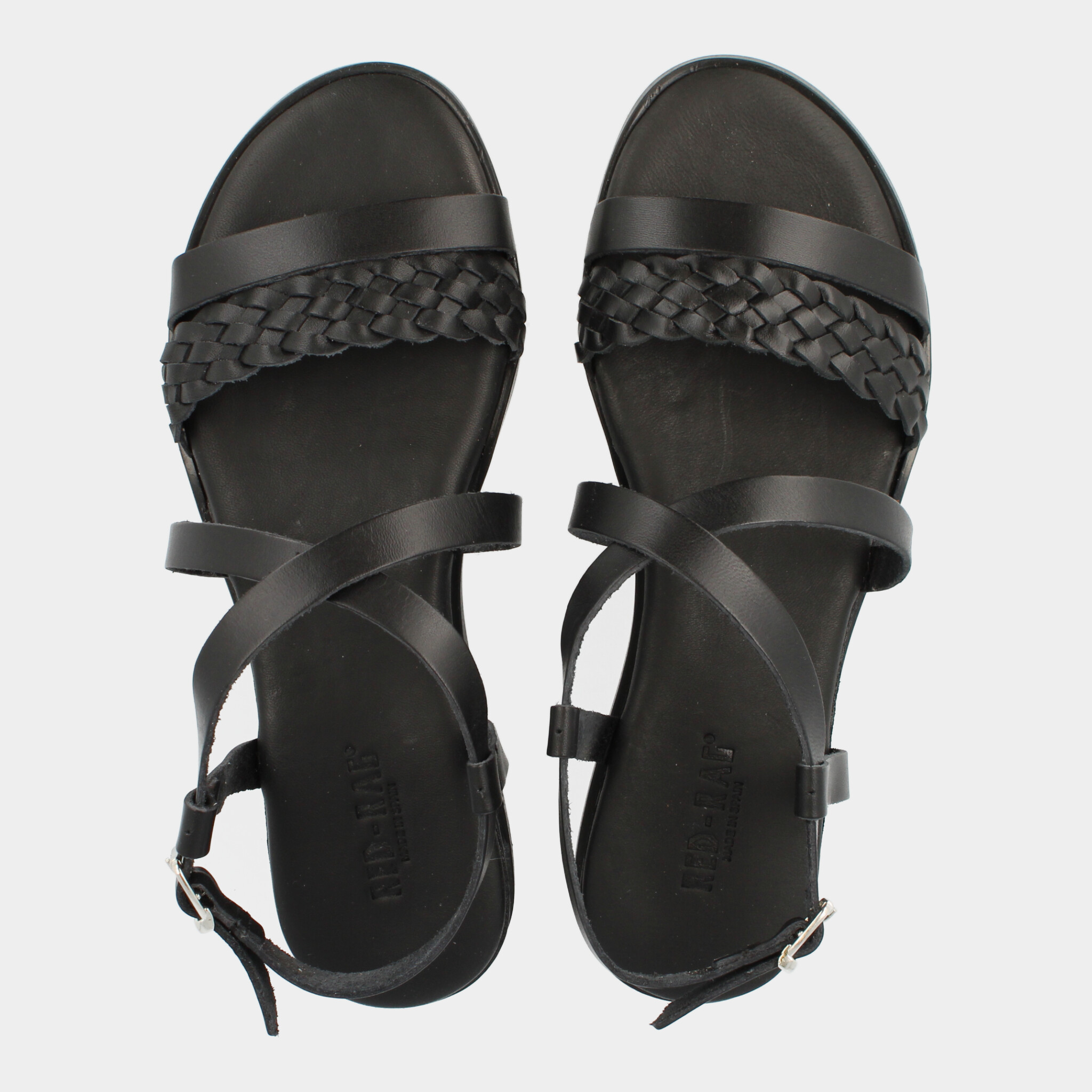 Zwarte Sandalen voor Dames 79392 | Red-Rag