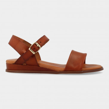 Cognac Sandalen | Red-Rag 79370