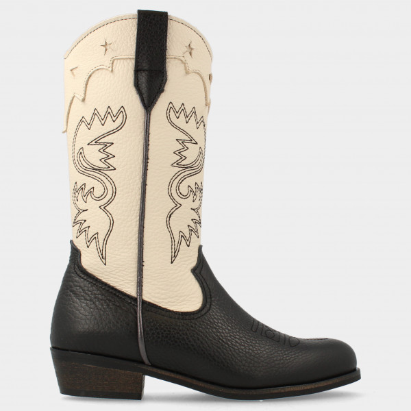 Zwarte western boots | 11242