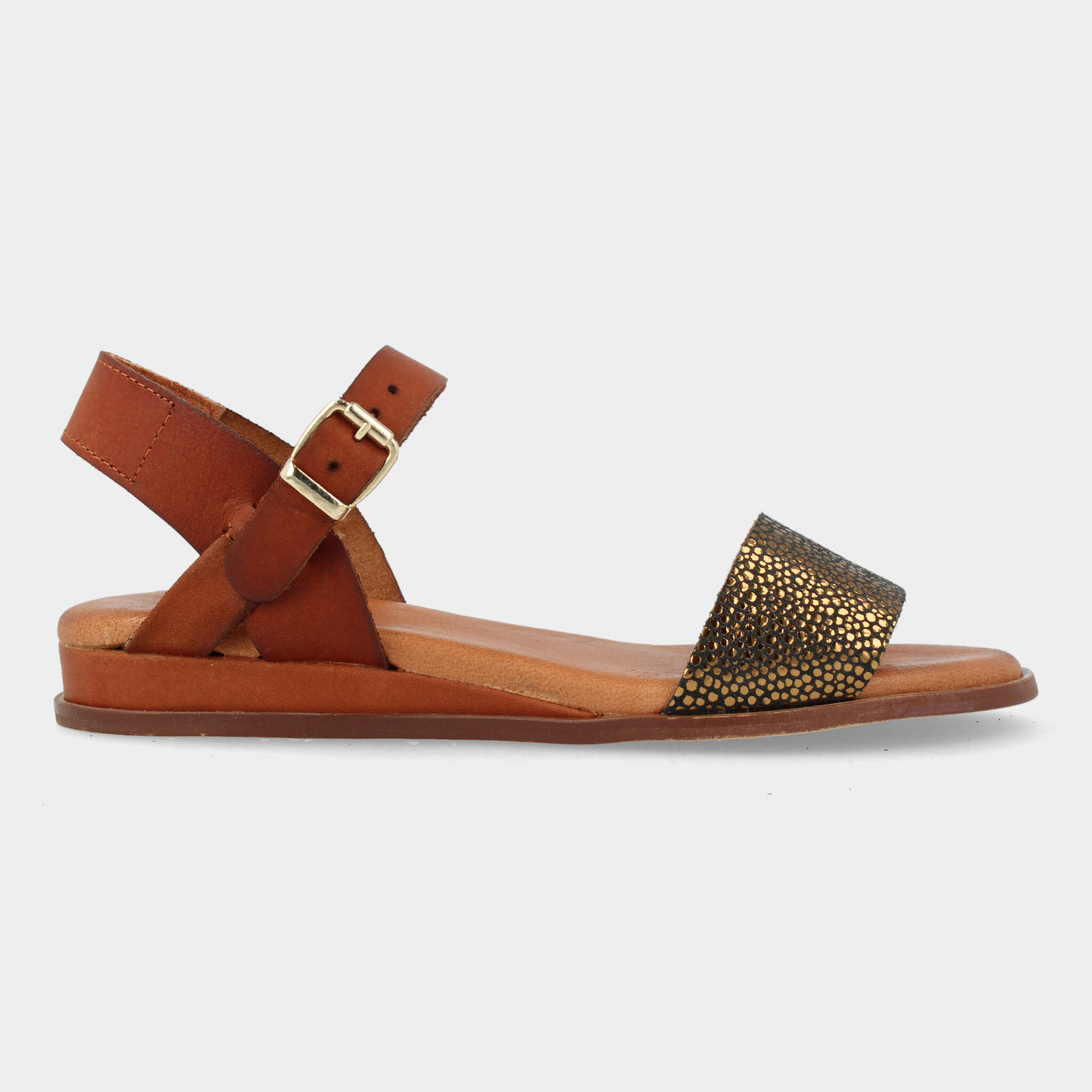 Cognac Sandalen voor Dames 79374 | Red-Rag
