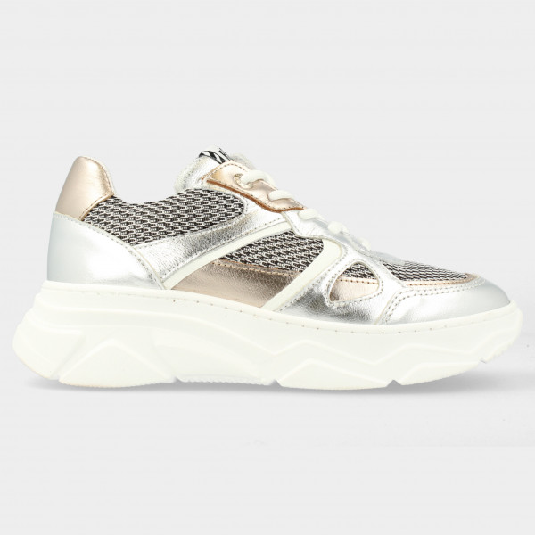 Zilveren sneakers | 11286