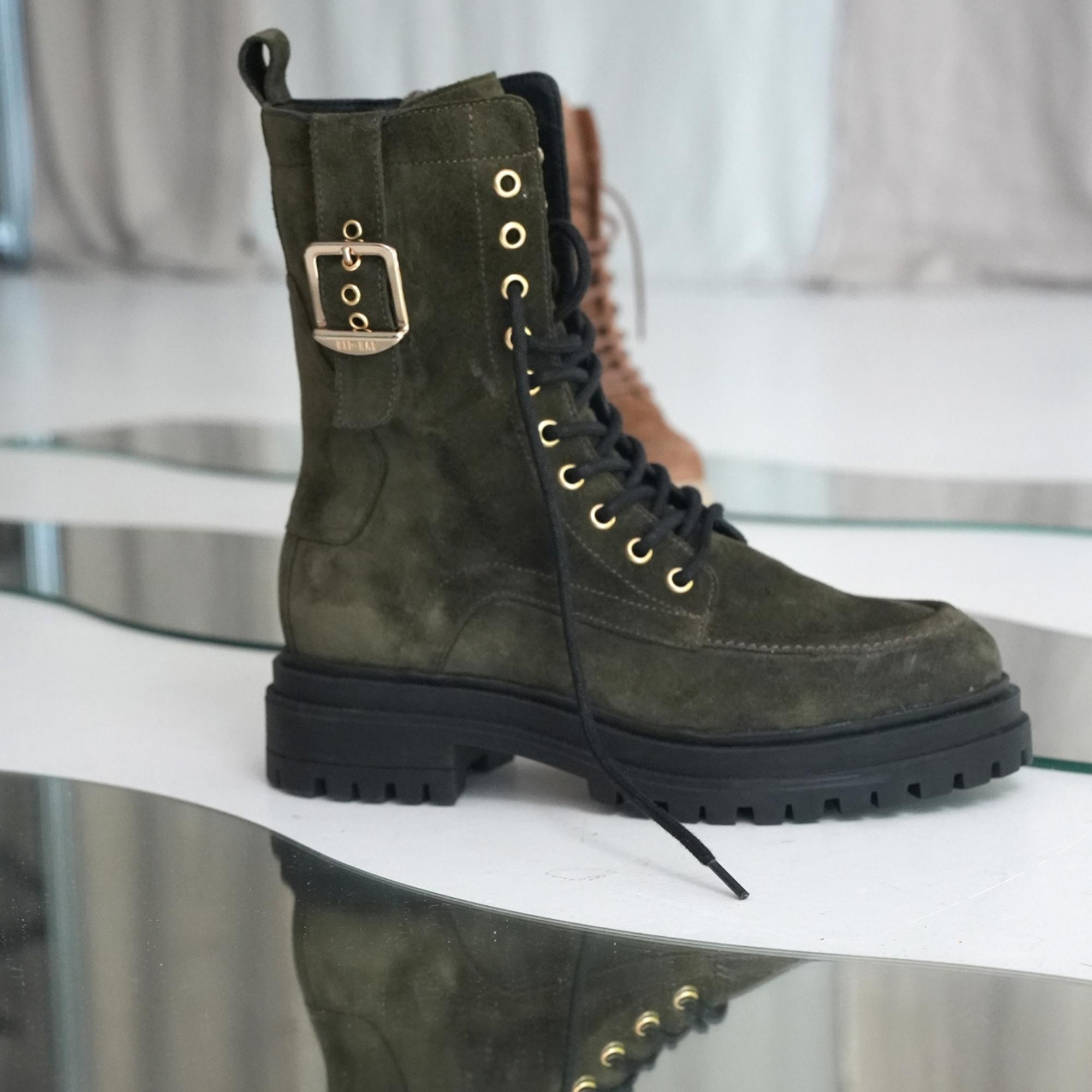 Groene Boots voor Dames 71524 Red-Rag