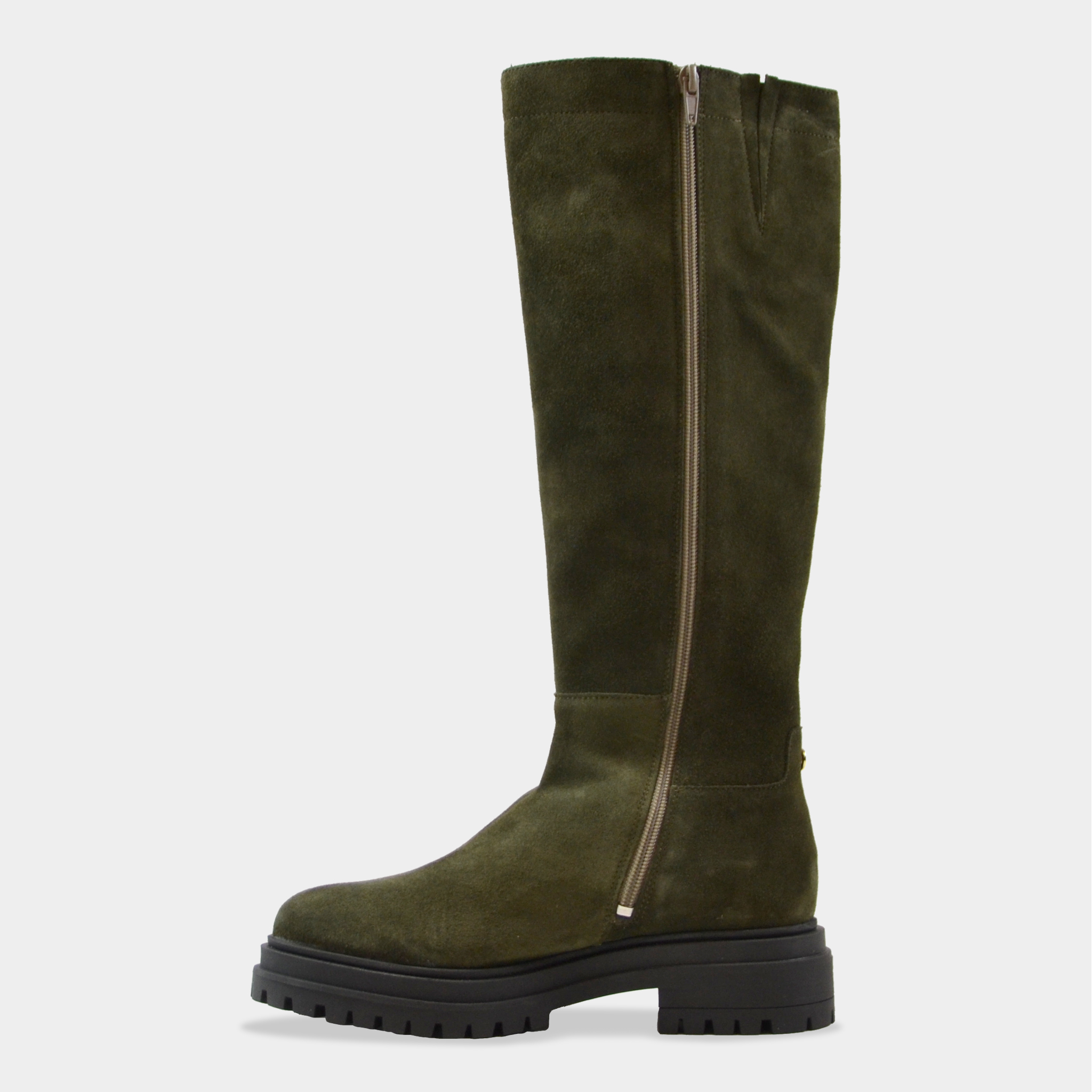 Groene suède laarzen online