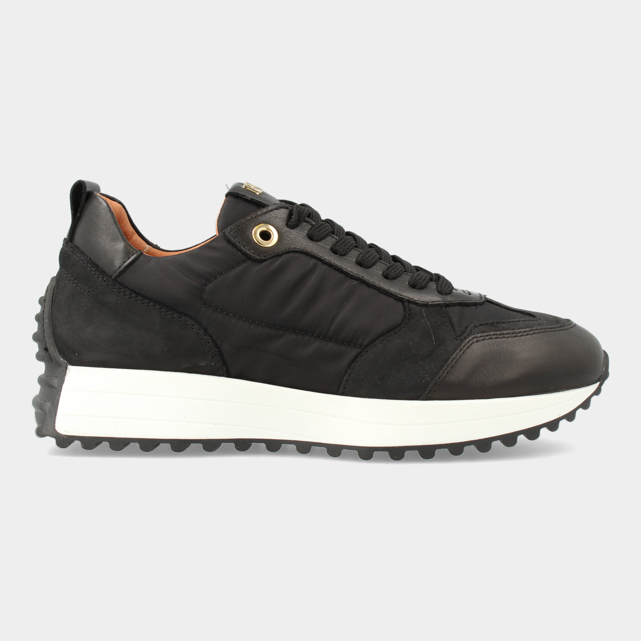 Zwarte sneakers voor Dames 76940 | Red-Rag