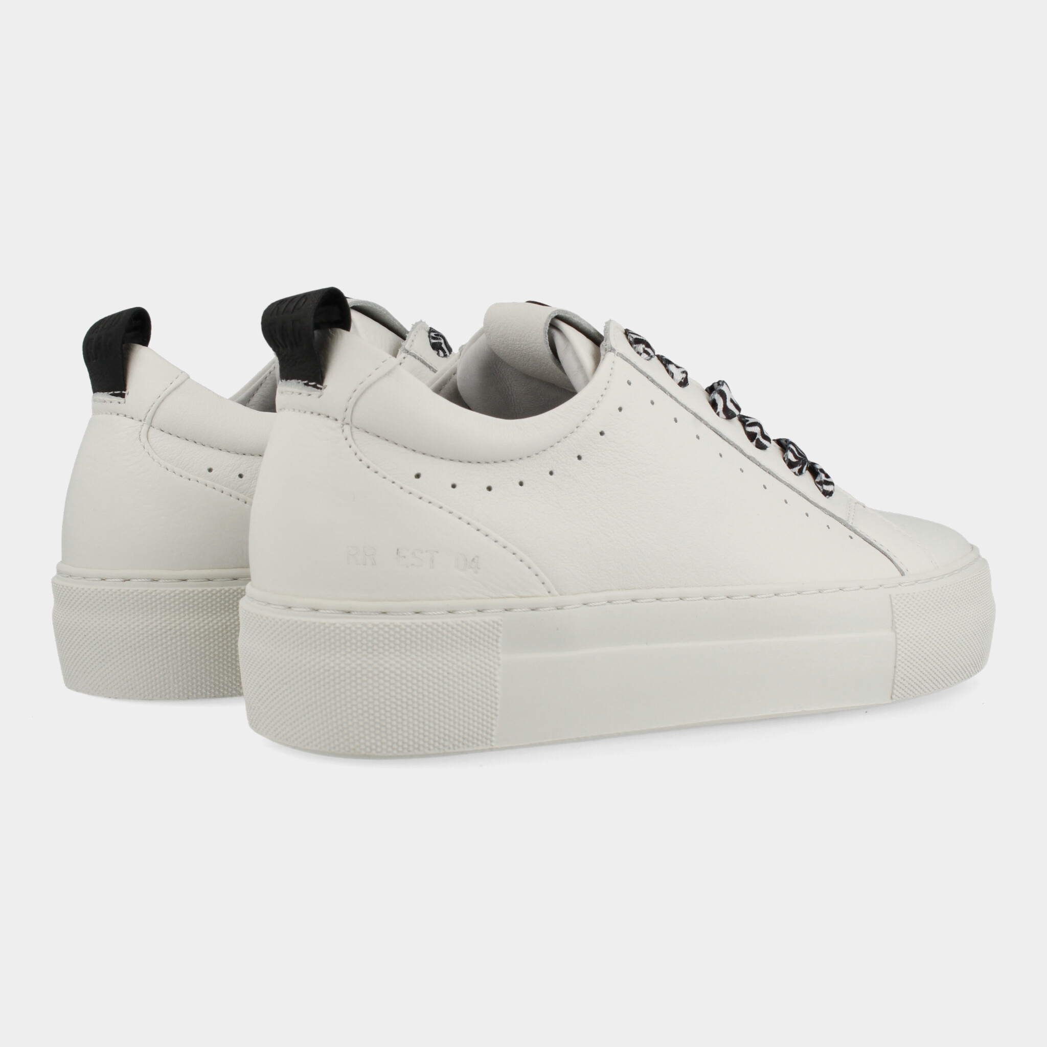 sneakers red rag