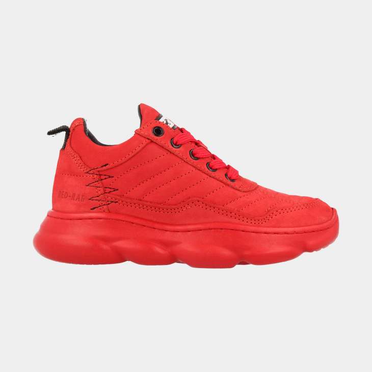 sneakers red rag