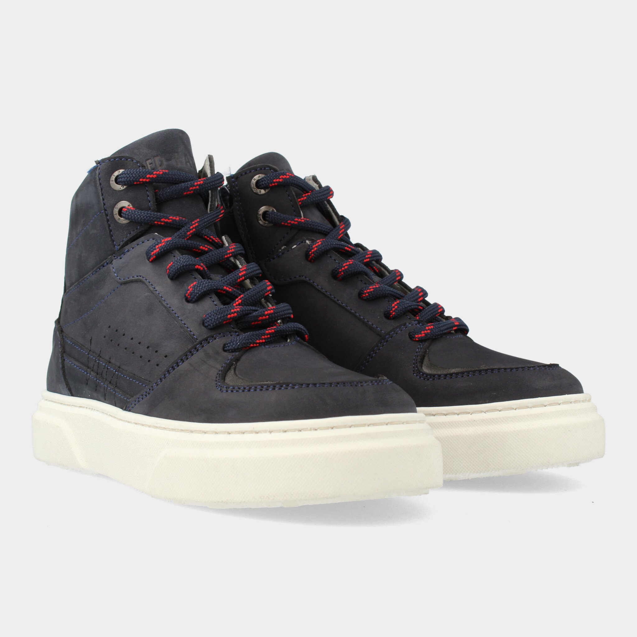 sneakers red rag