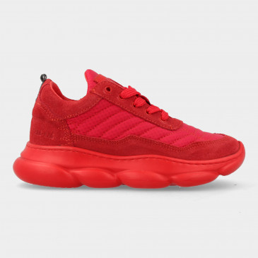 Rode Sneakers | Red-Rag 13483