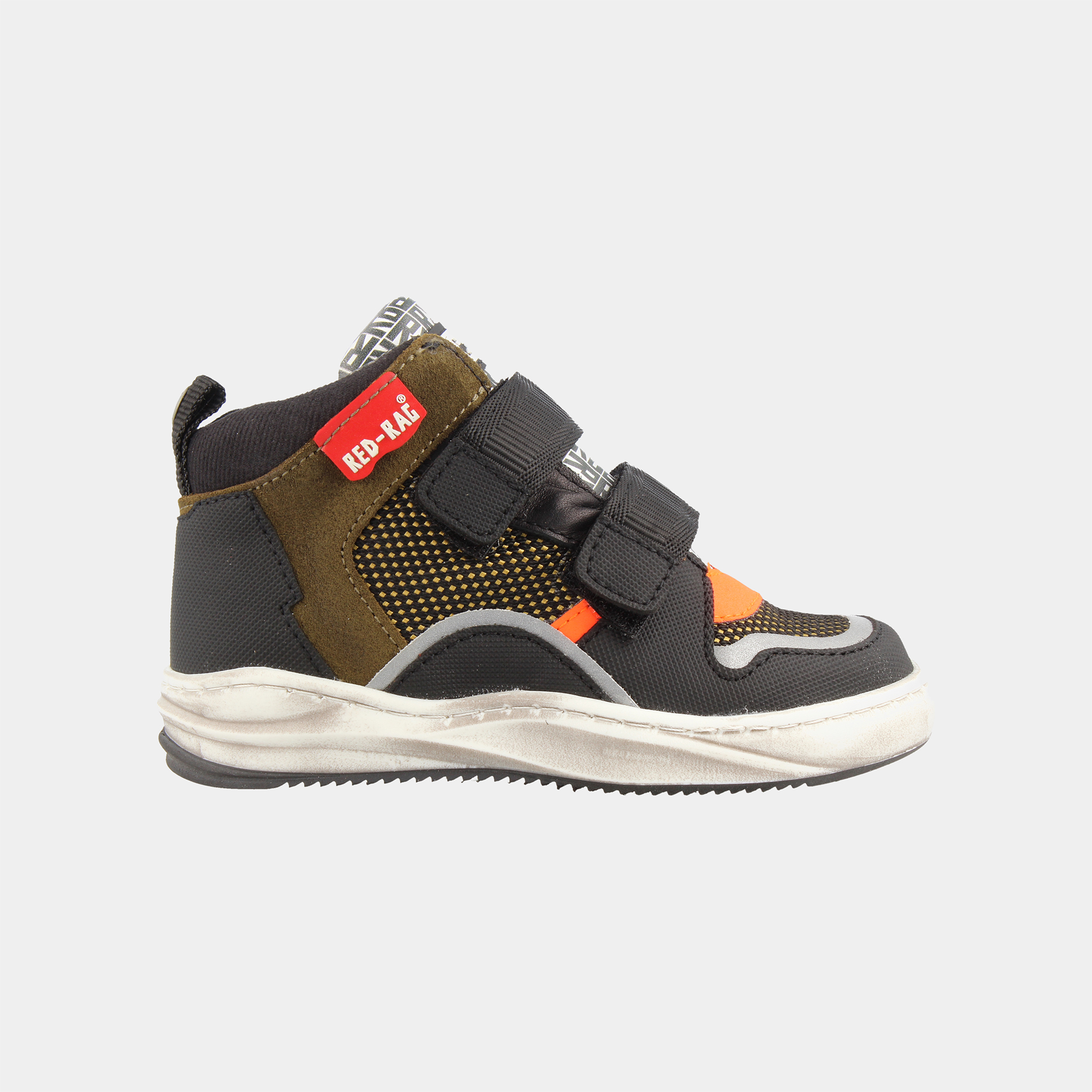 sneakers red rag