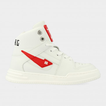 Hoge Witte Sneakers | Red-Rag 13575