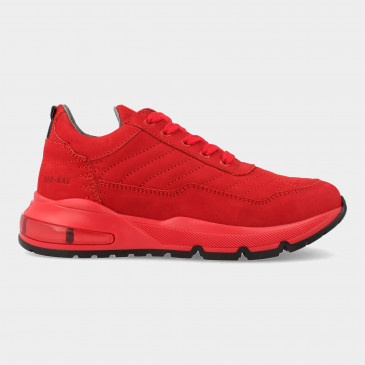 Rode Sneakers | Red-Rag 13675