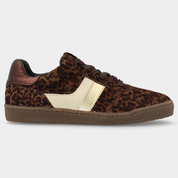 Luipaard lage sneaker | 74622