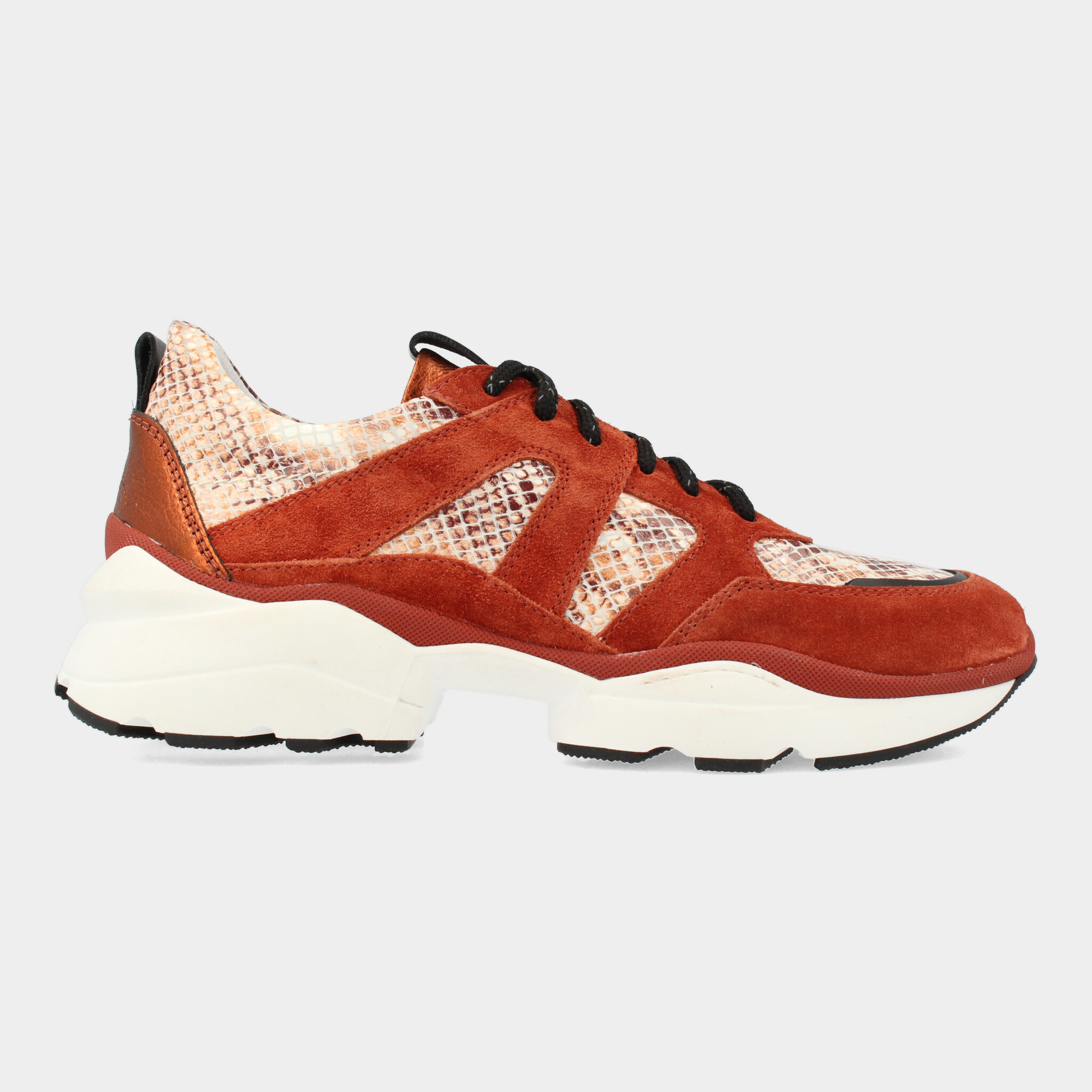 Rode Sneakers Voor Dames 76718 | Red-Rag