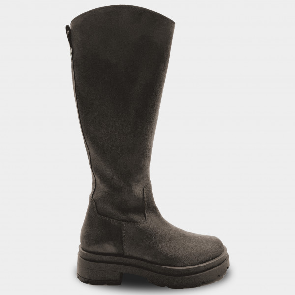 Taupe hoge laarzen | 74504