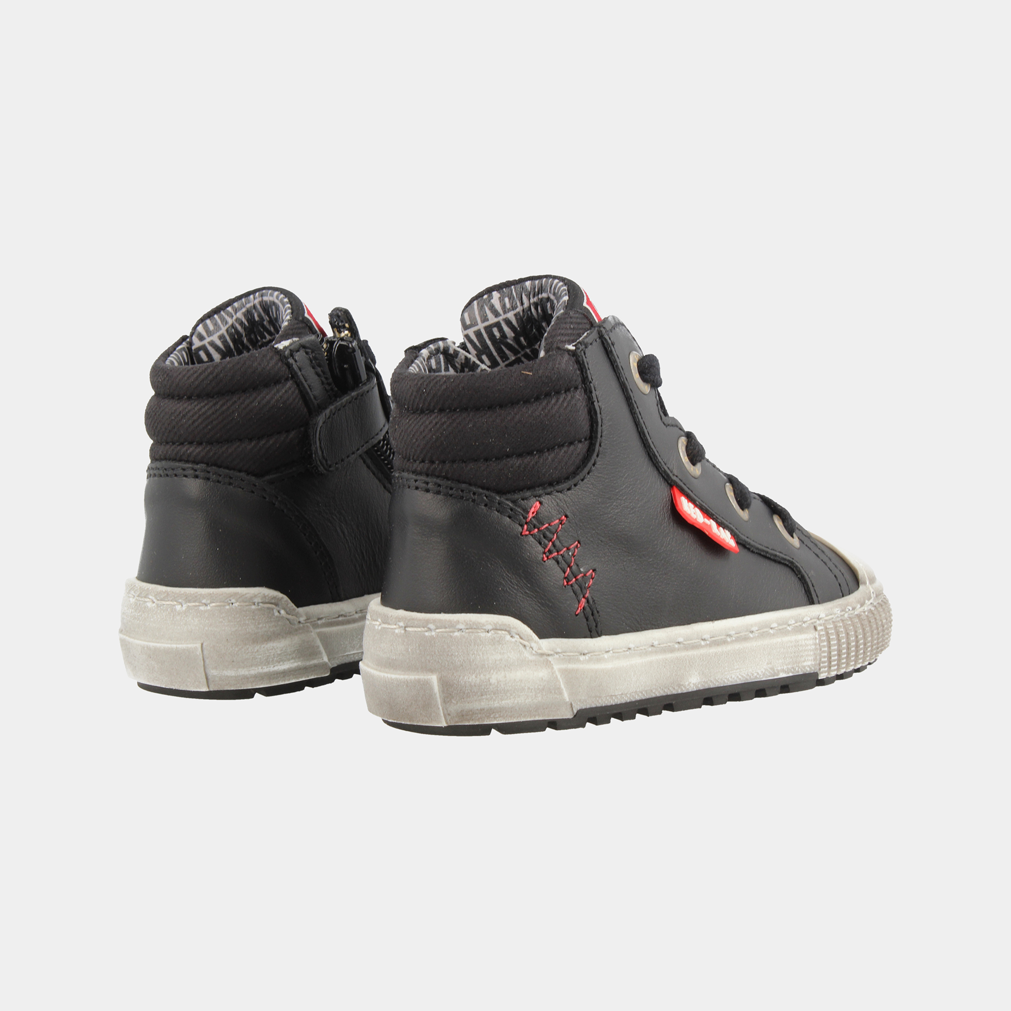 sneakers red rag