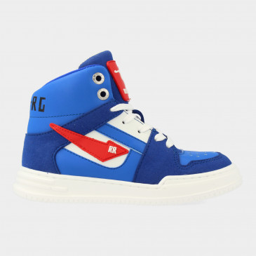 Hoge Blauwe Sneakers | Red-Rag 13575