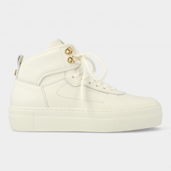 Hoge Witte Sneakers | Red-Rag 76628