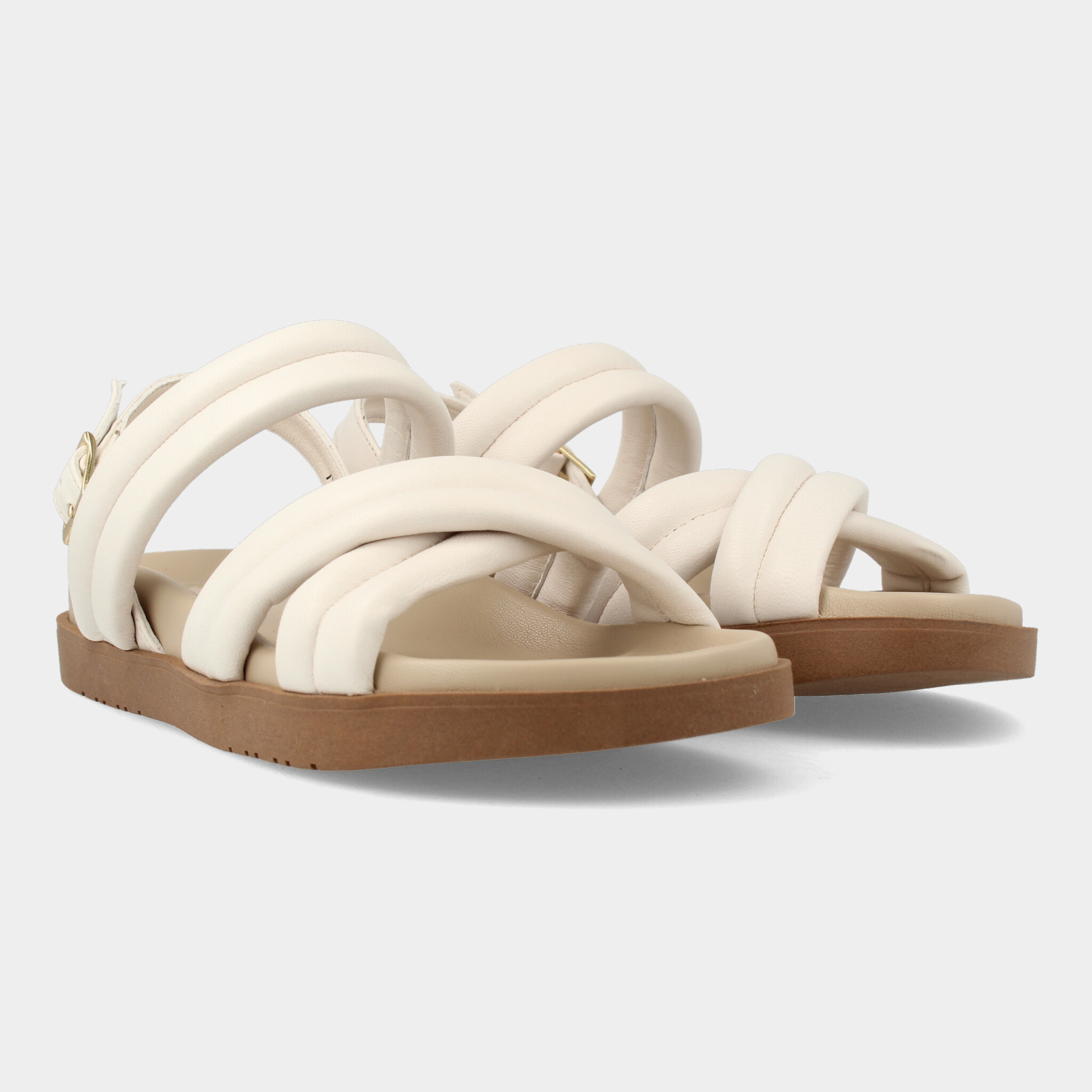 Beige Sandalen voor Dames 79430 | Red-Rag