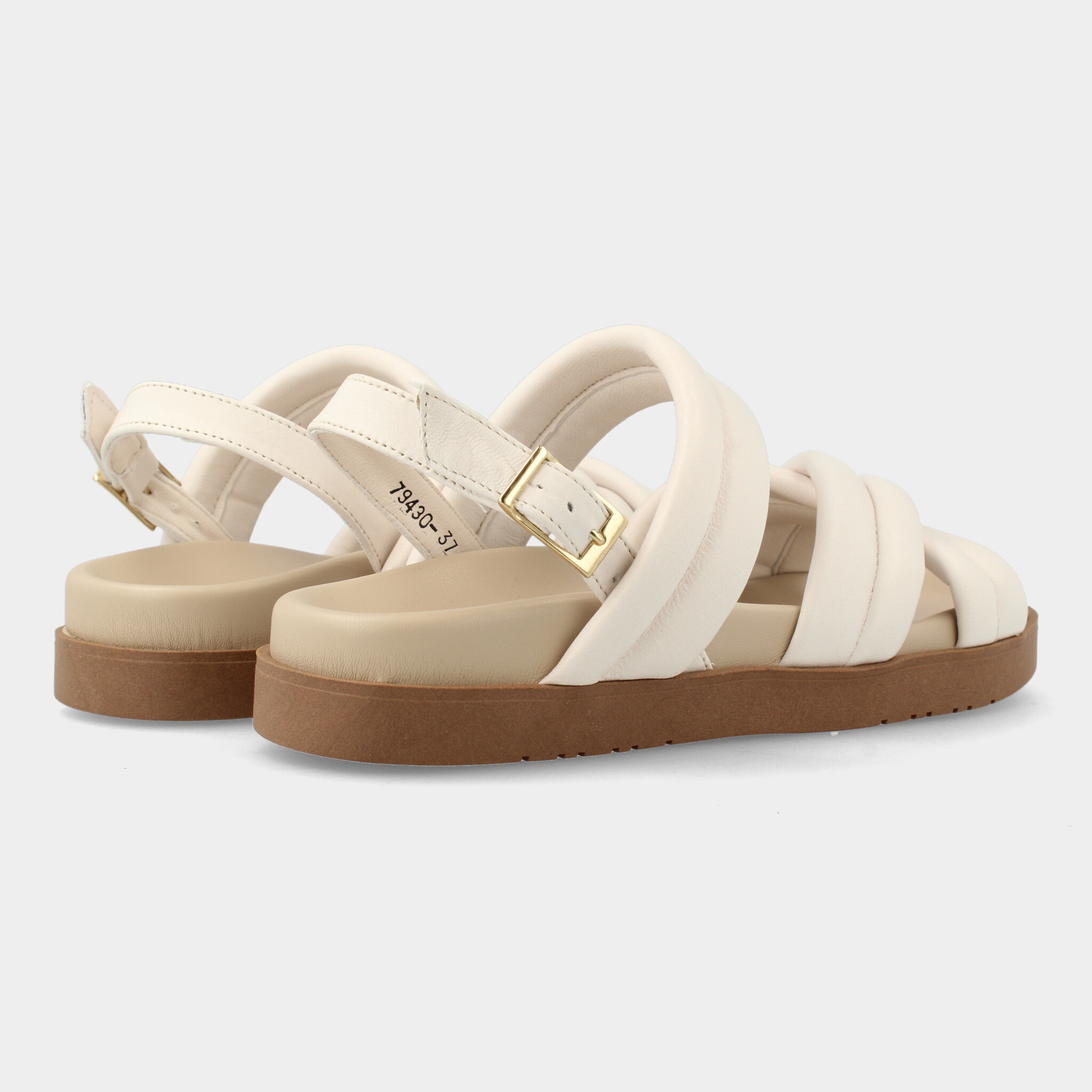 Beige Sandalen voor Dames 79430 | Red-Rag