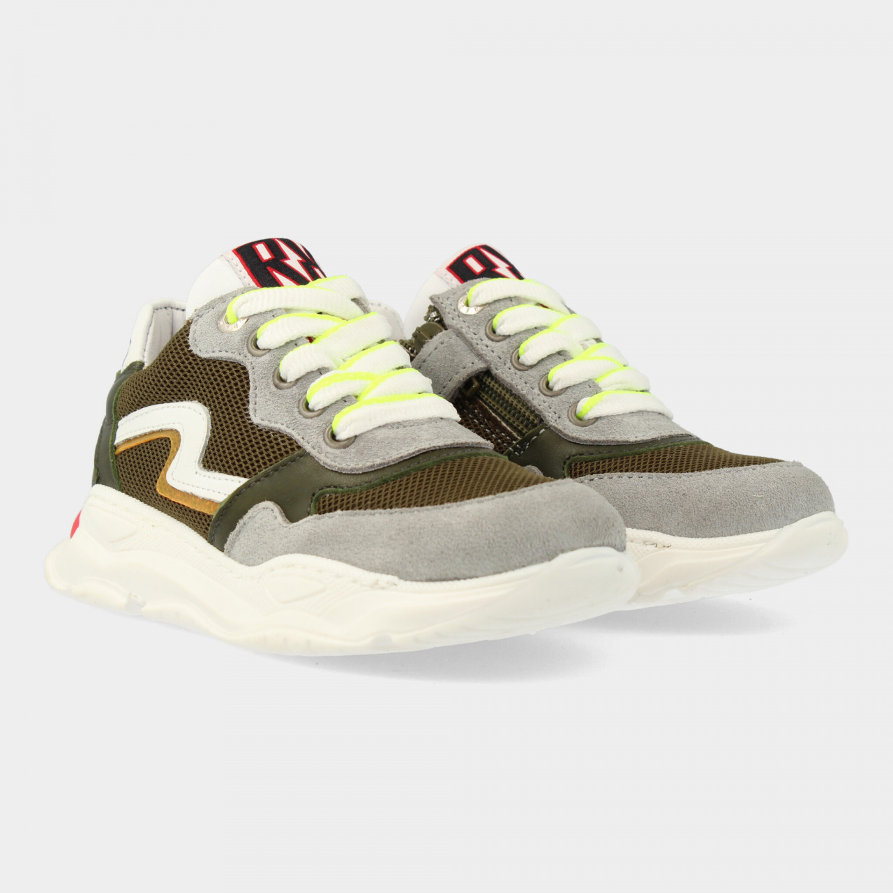 Groene Sneakers | Red-Rag 13571
