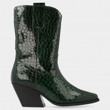 Groene western boots | 77394