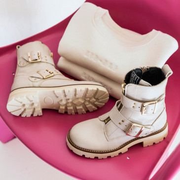 Beige Boots | Red-Rag 11216