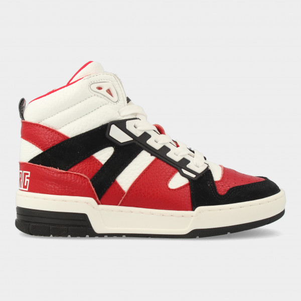 Rode Sneakers | Red-Rag 13745
