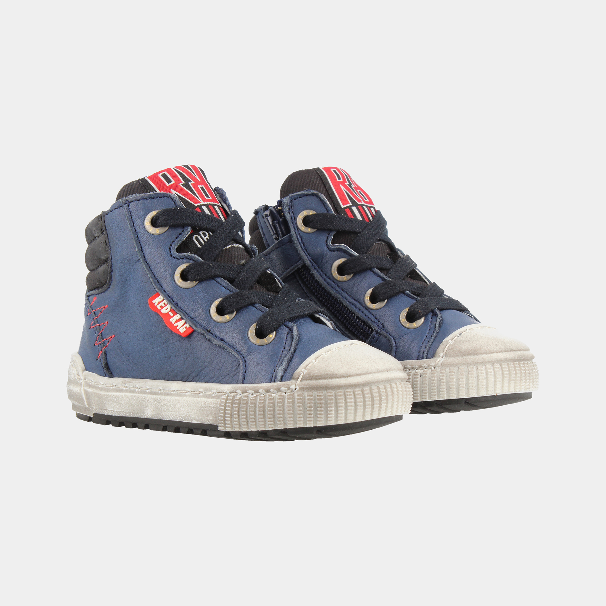 sneakers red rag