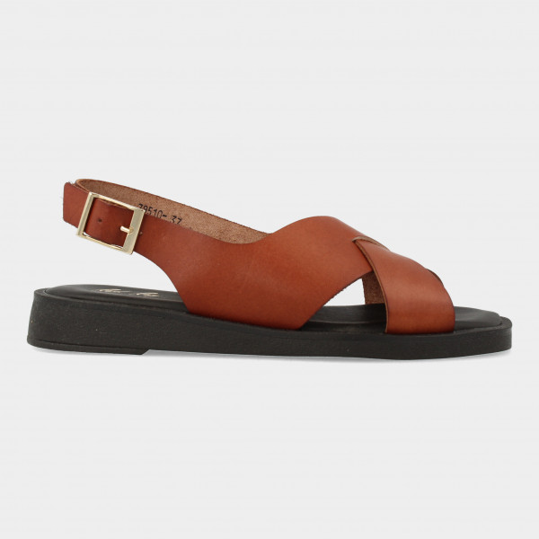 Cognac Sandalen | Red-Rag 79510